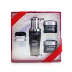 LANCOME 兰蔻 小黑瓶礼盒套装(精华肌底液 50ml+眼霜 5ml+日霜 15ml+晚霜 15ml)