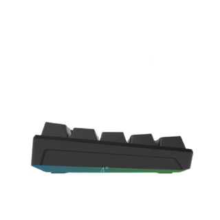 ROYAL KLUDGE S84 84键 2.4G蓝牙多模无线机械键盘 黑色 国产茶轴 单光