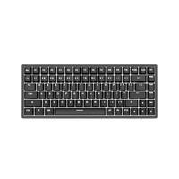 ROYAL KLUDGE S84 84键 2.4G蓝牙多模无线机械键盘 黑色 国产茶轴 单光
