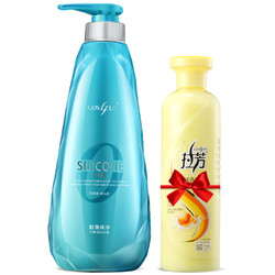 lovefun 拉芳 lovefun  拉芳 轻盈纯净无硅油洗发水 550ml （送护发素）