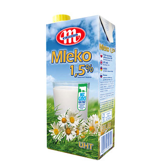 MLEKOVITA 妙可 低脂纯牛奶 1L*12盒