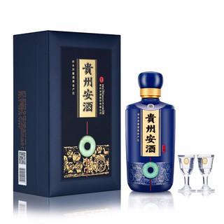 贵州安酒 经典 53%vol 酱香型白酒 500ml 单瓶装