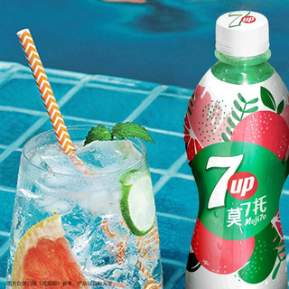 7-Up 七喜 莫七托 西柚味 550ml*12瓶 瓶装