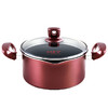 COOKER KING 炊大皇 WG14320 汤锅(22cm、4.1L、合金、酒红色)