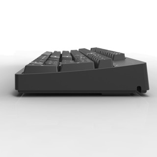 GANSS 迦斯 GS104C 104键 有线机械键盘 黑色 Cherry静音红轴 无光