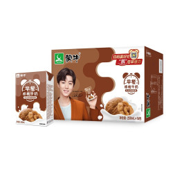 mengniu蒙牛早餐奶核桃味利乐包250ml16盒优质生牛乳