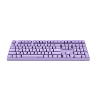 Akko 艾酷 3108 108键 有线机械键盘 侧刻 香芋紫 Cherry红轴 无光