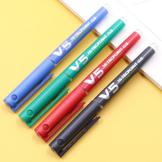 PILOT 百乐 BXC-V5 拔帽中性笔 黑色 0.5mm 单支装