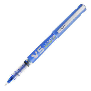PILOT 百乐 BXC-V5 拔帽中性笔 蓝色 0.5mm 单支装