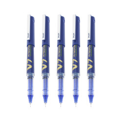 PILOT 百乐 BXC-V7 可换墨囊中性笔 蓝色 0.7mm 6支装