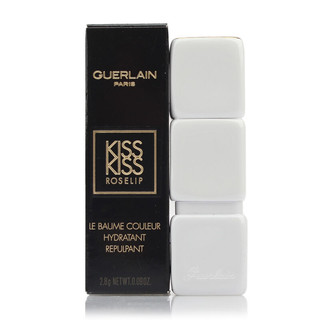 GUERLAIN 娇兰 KISSKISS系列亲亲滋润护唇膏 #R371晨露玫瑰 2.8g