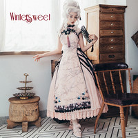 古典玩偶 暗香华 洛丽塔 女士JSK无袖连衣裙 生成色  M