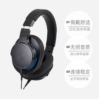 Audio Technica/铁三角ATH-MRS7b头戴式带麦HIFI耳机适用苹果手机