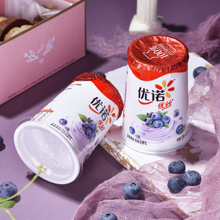 yoplait 优诺 优丝 蓝莓果粒 风味发酵乳 135g*3杯