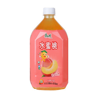 康师傅水蜜桃果汁饮料1L大瓶装夏季饮品水果口味饮品 康师傅：水蜜桃味1升*12瓶