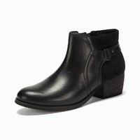 Clarks 其乐 Maypearl Lilac系列 261294954 女士粗跟短靴