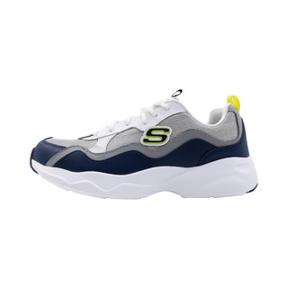 SKECHERS 斯凯奇 男鞋熊猫鞋D'lites（42/27/9、999859-WBKR）