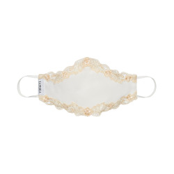 LA PERLA 女士配饰MASK系列奢华真丝刺绣口罩