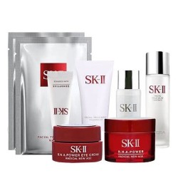 SK-II 肌肤护理体验8件套（清莹露30ml+神仙水30ml+面霜15g+眼霜2.5g+小灯泡10ml+洁面20g+前男友面膜*2片）