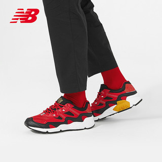 new balance NB官方正品男款女款850系列ML850XZ复古风运动老爹鞋（36、红色/黑色 ML850XZ）