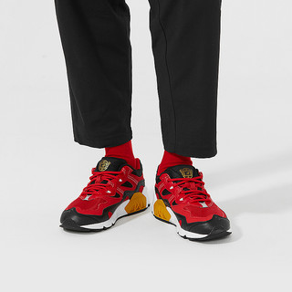 New Balance NB官方正品男款女款850系列ML850XZ复古风运动老爹鞋（40、红色/黑色 ML850XZ）