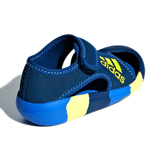 adidas 阿迪达斯 AltaVenture I 儿童凉鞋 D97199 传奇海洋蓝/亮黄 25.5(150mm)