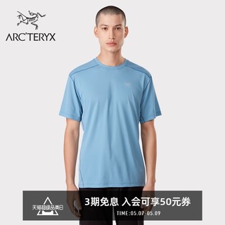 ARC'TERYX 始祖鸟 VELOX SS  男士速干T恤  黑色