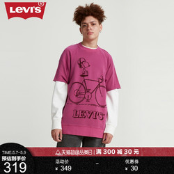 Levi's 李维斯 Levi&#x27;s?xPeanuts?2020夏季联名系列男士圆领短袖卫衣85882-0003