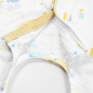 Disney迪士尼婴儿纯棉三分袖春夏睡袋宝宝防踢被睡袋新生儿童