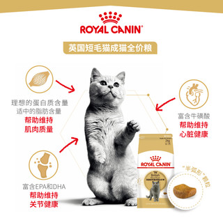 皇家猫粮 英短BS34美短成猫粮2kg 英国短毛猫主粮蓝猫（6个月以上、美短成猫粮ASA31/2KG）