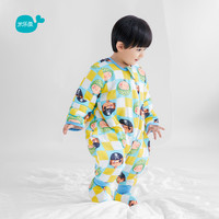 米乐鱼 婴儿睡袋 2层短袖+清爽透气