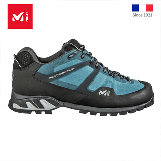 法国觅乐MILLET专业登山拒水矮帮登山鞋 男女款户外鞋MIG1783（8.5、黑/酸绿-7216）