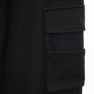CAT 卡特 口袋设计舒适休闲长裤 CJ1KPPD6051 黑色 XL