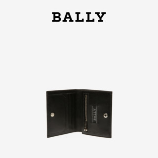 Bally/巴利新款BOWN.HP男士黑色皮革钱夹6235664（黑色）