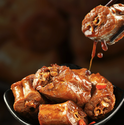 be&cheery 百草味 夜伴小卤 鸭脖 甜辣味 170g