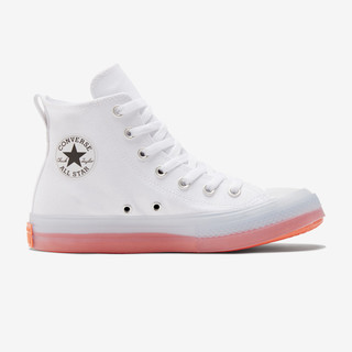 匡威 converse Chuck Taylor All Star CX新款透明底高帮男女休闲鞋  167808C 蓝色 35