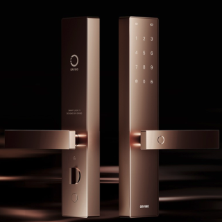 orvibo 欧瑞博 t1-c 智能指纹锁 铜砂金色
