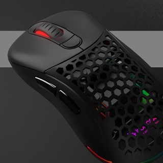 因科特 ONE PRO 2.4G 双模无线鼠标 1600DPI RGB 黑色