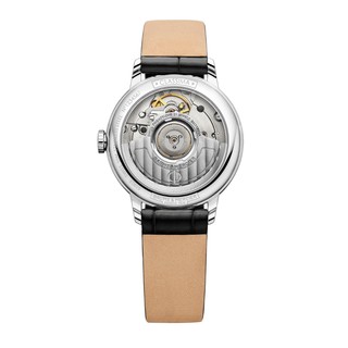 Baume＆Mercier/名士克莱斯麦情侣款女久爱你机械腕表M0A10313（白色表盘）