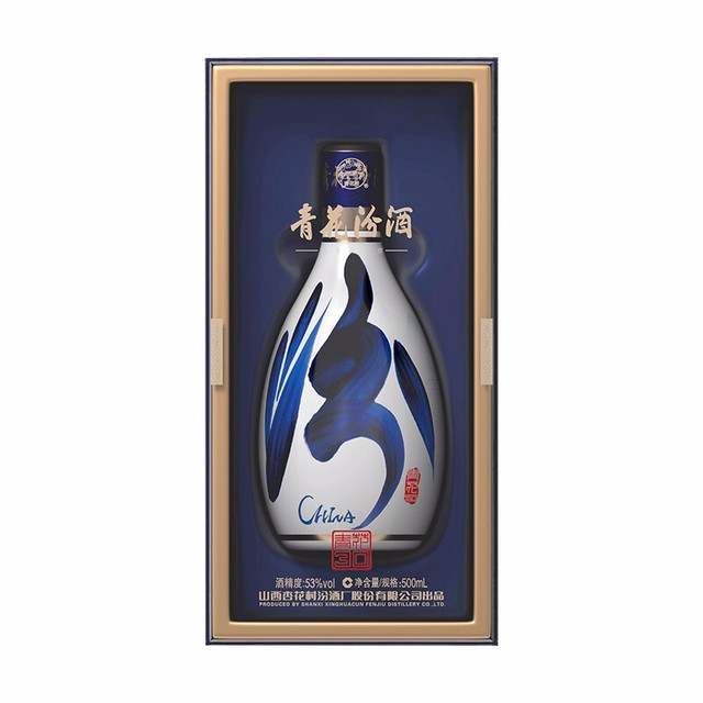 汾酒青花30 复兴版53%vol 清香型白酒500ml*6瓶整箱装【报价价格评测