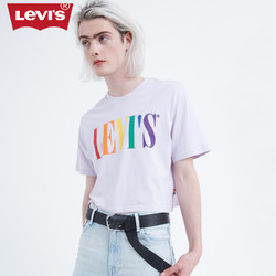 Levi's 李维斯 PRIDE彩虹系列男女同款印花夏季短袖T恤潮16884-0000