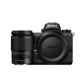 尼康Z6全画幅Z 24-200mm变焦镜头+67mm致光滤光镜(官方标配、黑色)