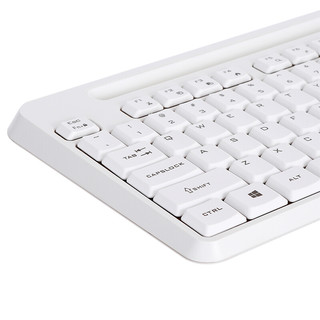 acer 宏碁 LK-416W 104键 2.4G蓝牙双模无线薄膜键盘 白色 无光