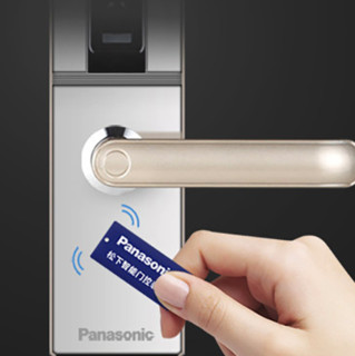 Panasonic 松下 V-M680F 智能电子密码锁 金色 右开款