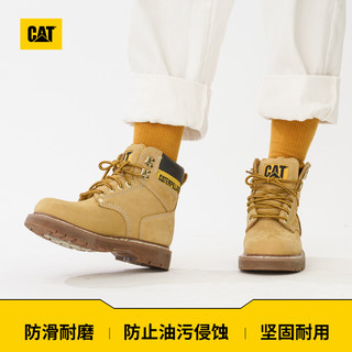 CAT 卡特彼勒 卡特 防滑防水耐磨休闲靴 P730109I1XDC28 黄色 37