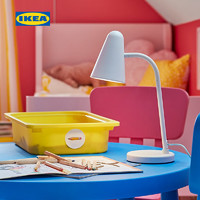 IKEA宜家FUBBLA夫布拉LED工作台灯儿童书桌书房学习阅读灯可爱（白色、触摸开关）
