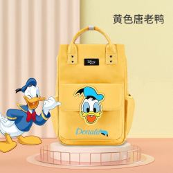 Disney 迪士尼 迪士尼潮范妈咪包大容量多功能分区防水抗污加宽肩带2021新款时尚 迪士尼多功能妈咪包-黄色唐老鸭