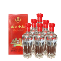 YONGBUFENLI 永不分梨 珍酿 52%vol 浓香型白酒 500ml*6瓶 整箱装