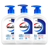 Walch 威露士 健康呵护洗手液倍护滋润丝蛋白525ml  有效抑菌99.9%儿童成人通用 525ml 3瓶