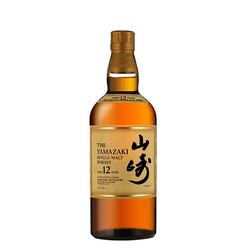 YAMAZAKI 山崎 12年 单一麦芽 日本威士忌 43%vol 700ml